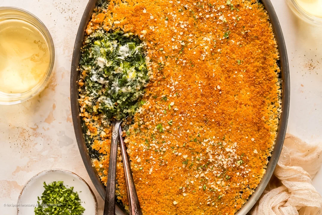 Creamed Spinach Casserole