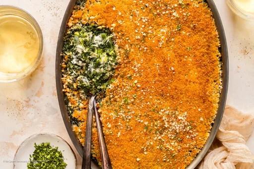 Creamed Spinach Casserole