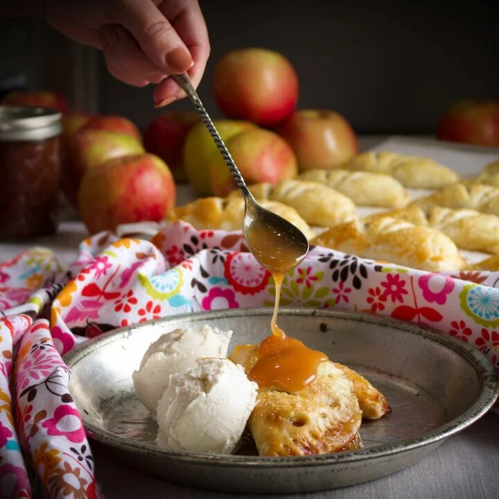 Apple Butter and Cream Hand Pies