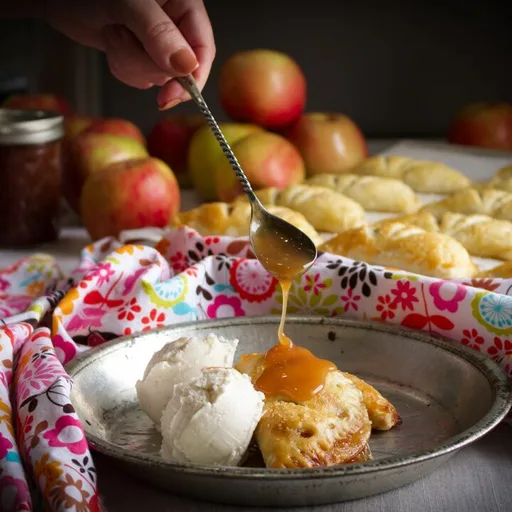 Apple Butter and Cream Hand Pies