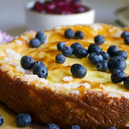 Crustless Custard Tart