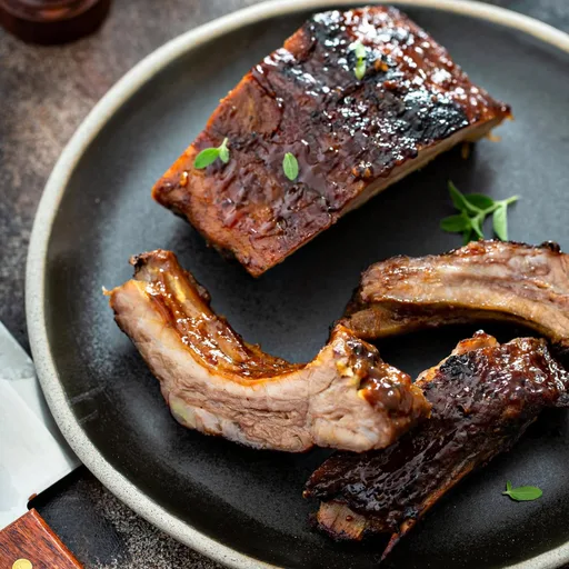 Costillas a la barbacoa fáciles