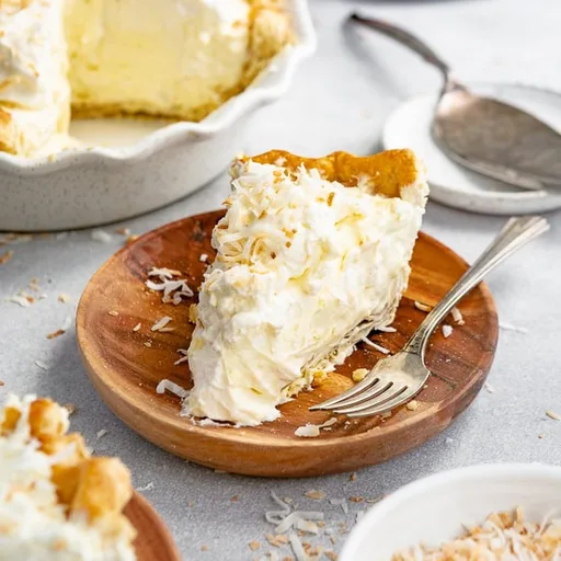 No Bake Coconut Cream Pie