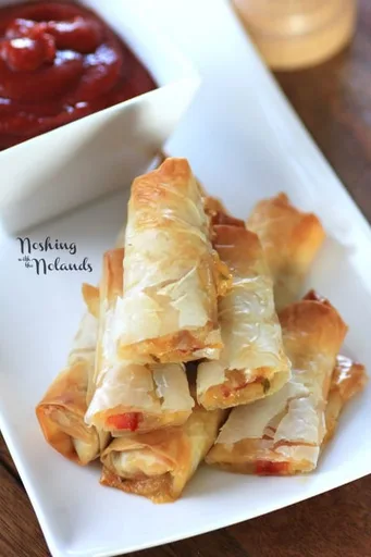 Rollitos de primavera italianos