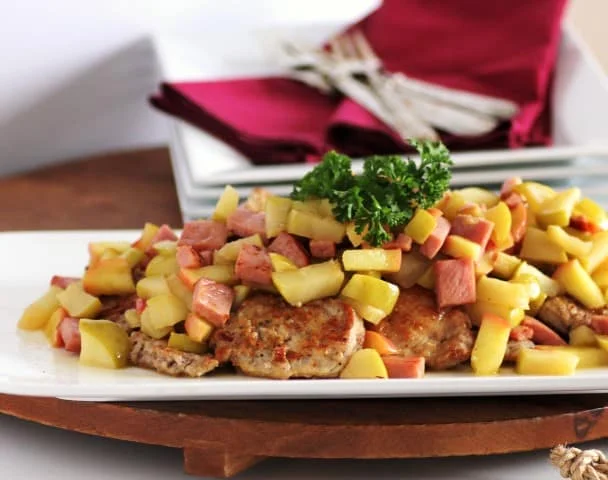 Pork and Apple Scallopini