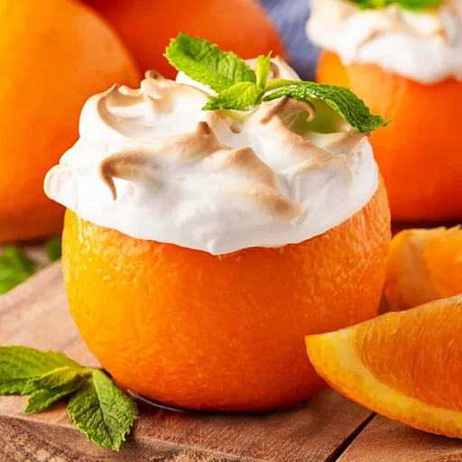 Orange Baked Alaska Recipe