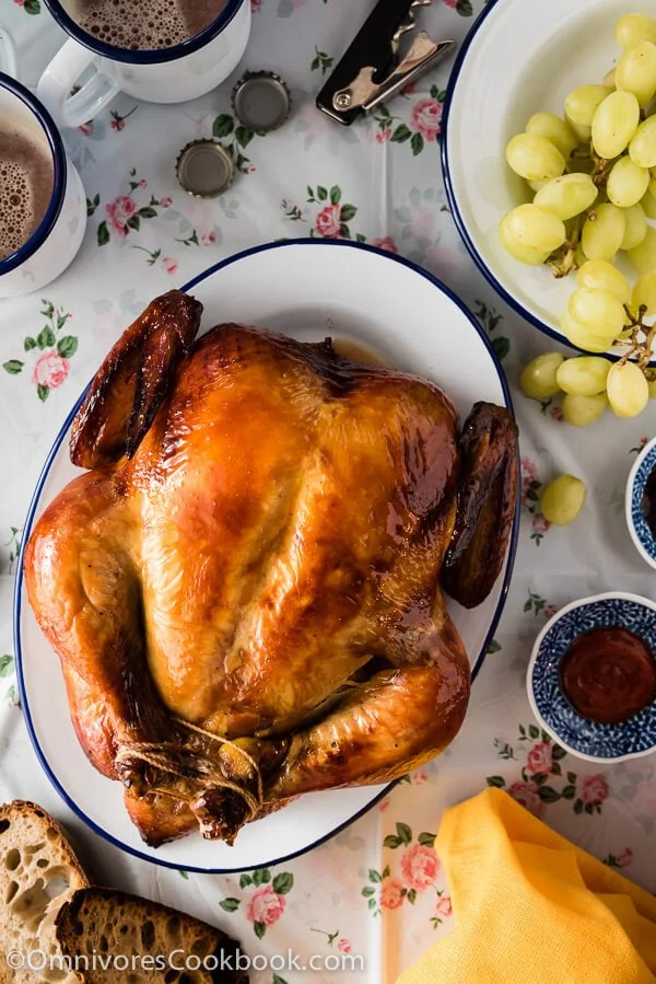 The Best Cantonese Roast Chicken (广式烧鸡)