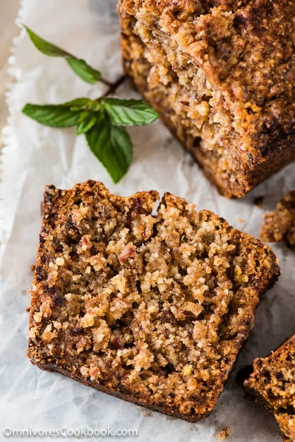 Gluten-Free Almond Cake with Dates