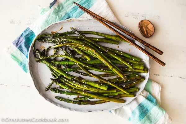 Hoisin Roasted Asparagus
