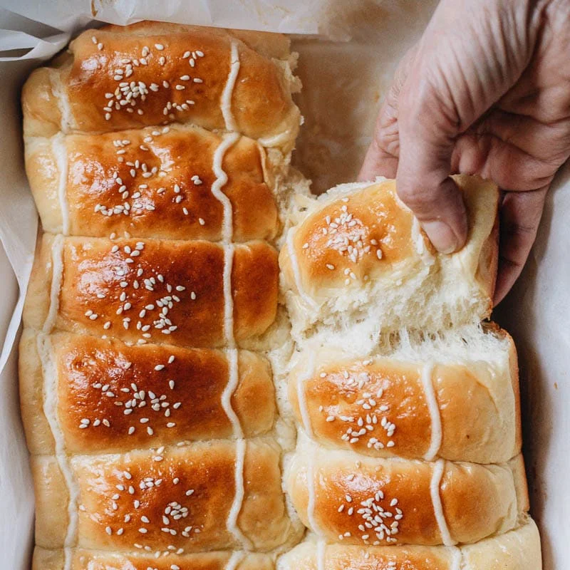 Chinese Coconut Buns (Cocktail Buns)
