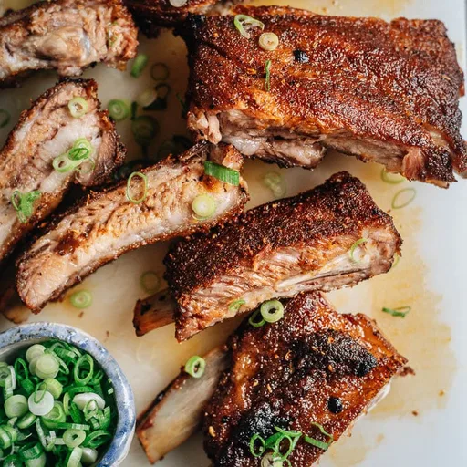 Costillas chinas con adobo seco