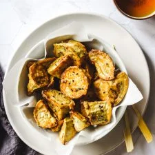 Air Fryer Korean Candied Sweet Potatoes