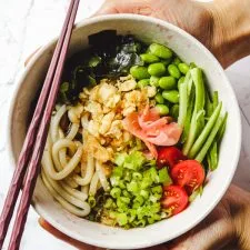 Chilled Tanuki Udon