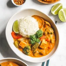 Mango Coconut Tofu Curry