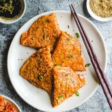 Vegan Kimchi Pancakes