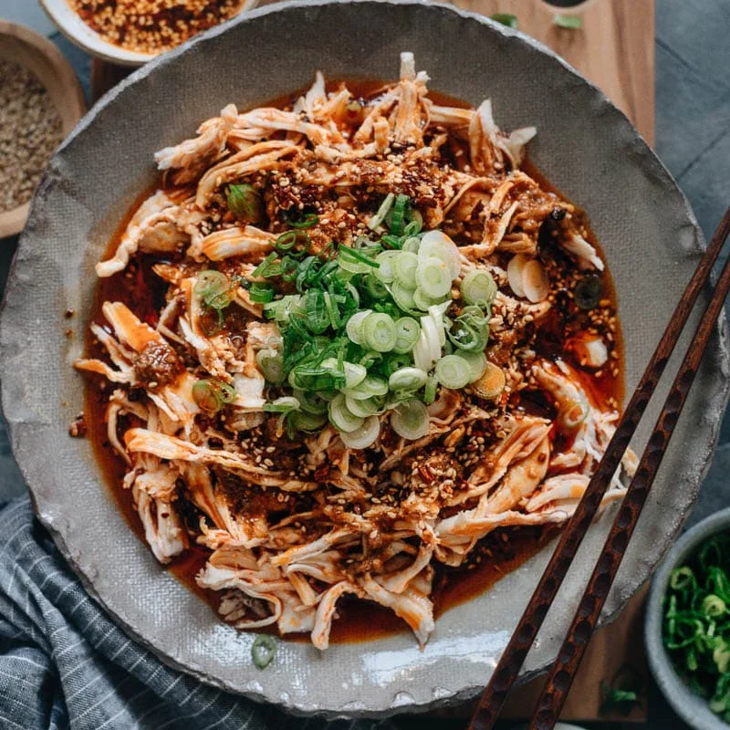 Chinese Bang Bang Chicken (棒棒鸡)
