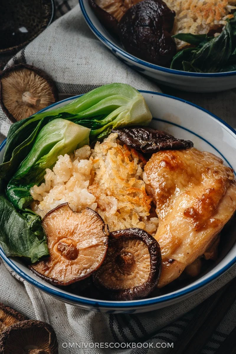 The Best Clay Pot Chicken Rice (鸡肉煲仔饭)