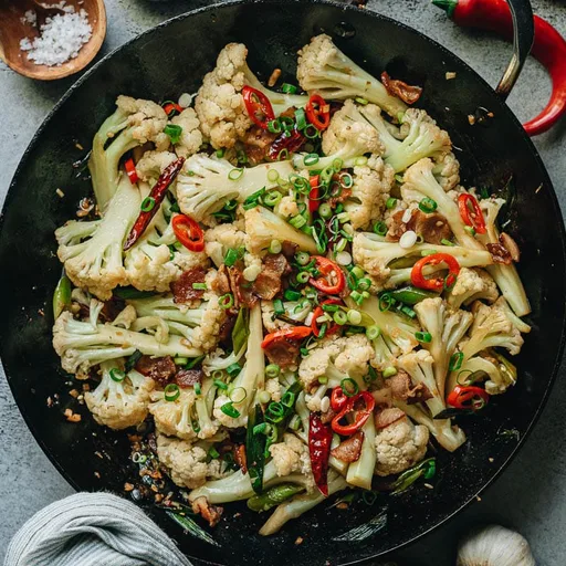 Dry Pot Cauliflower (干锅菜花)