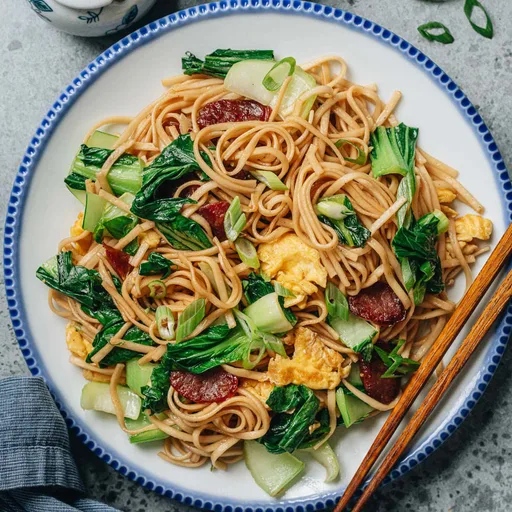 Fideos fritos fáciles en 20 minutos