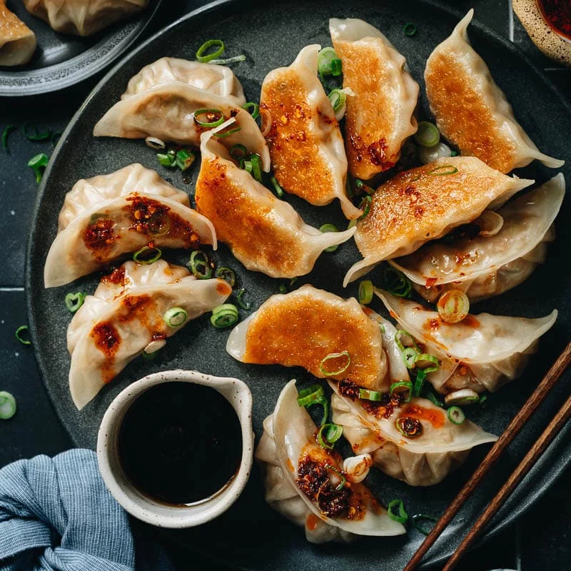 Pork and Sauerkraut Dumplings (酸菜饺子)