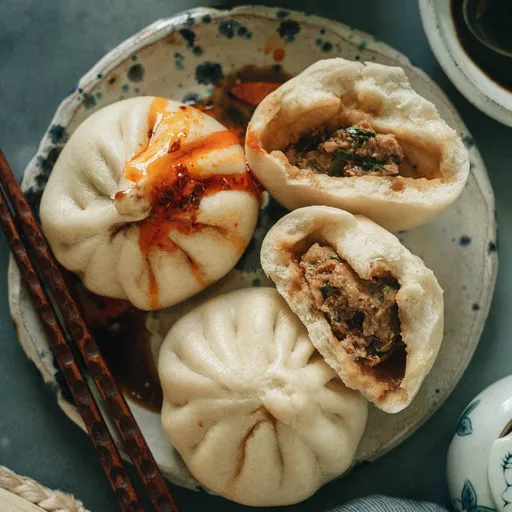 Scallion Pork Bun