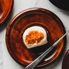 Kabocha Pumpkin Daifuku Mochi