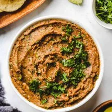 Vegan Refried Bean Dip