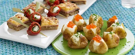 Croque monsieur squares