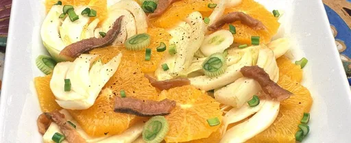 Ensalada siciliana de hinojo y naranja