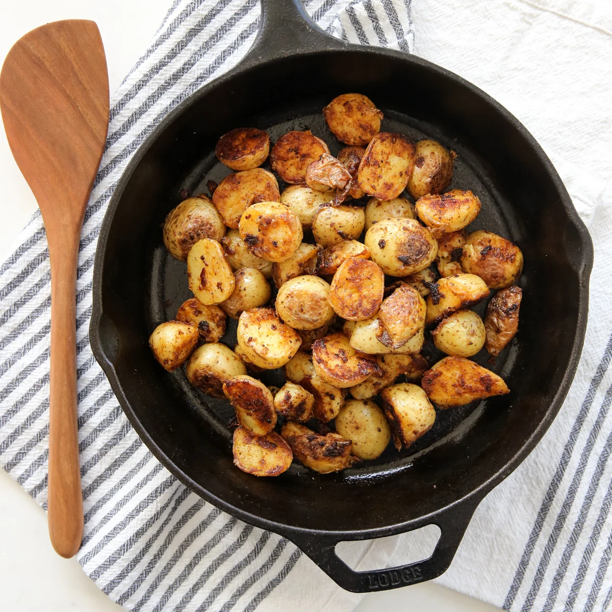 Smoky Skillet Potatoes