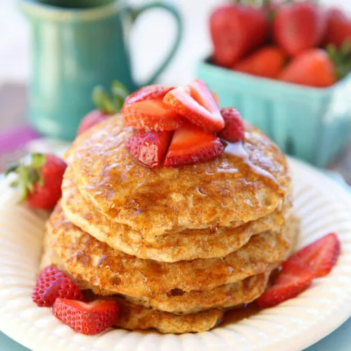 Whole Grain Buttermilk Pancakes