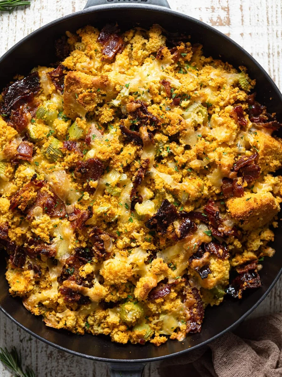 Southern-Styled Cornbread Thanksgiving Stuffing