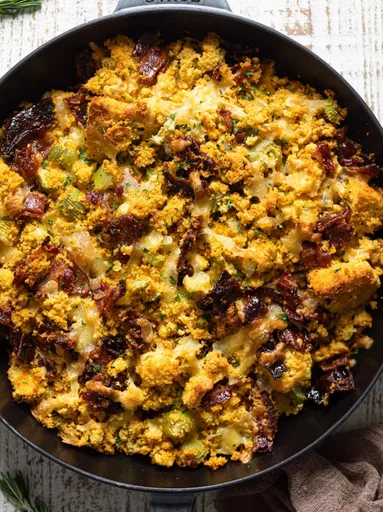 Southern-Styled Cornbread Thanksgiving Stuffing