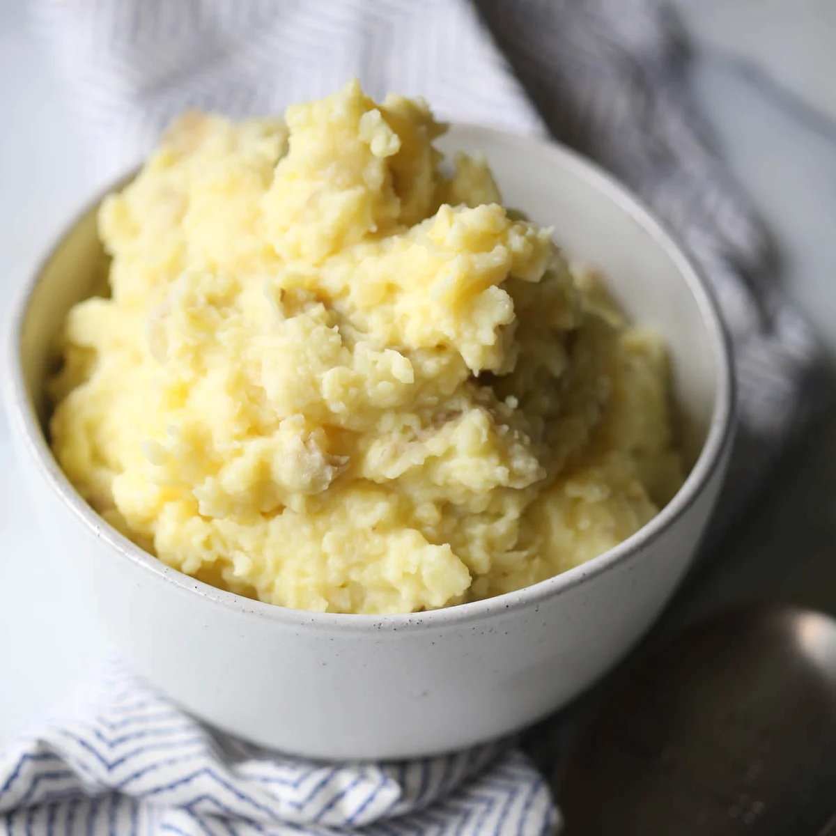 Creamy Stovetop Smashed Potatoes