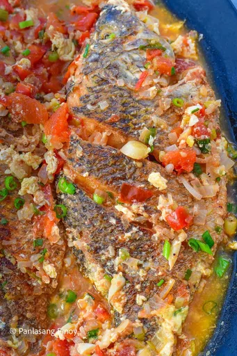 Receta de Sarciadong Isda
