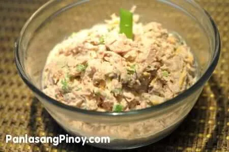 Receta de ensalada de atún