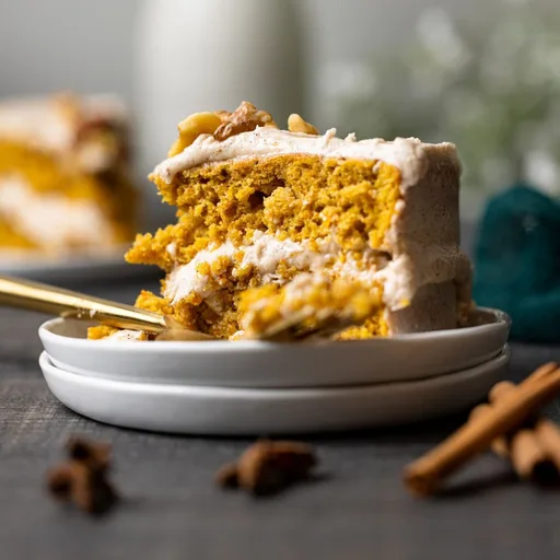 Dairy-Free Carrot Cake with Chai Buttercream