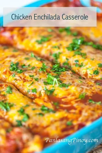Chicken Enchilada Casserole Recipe