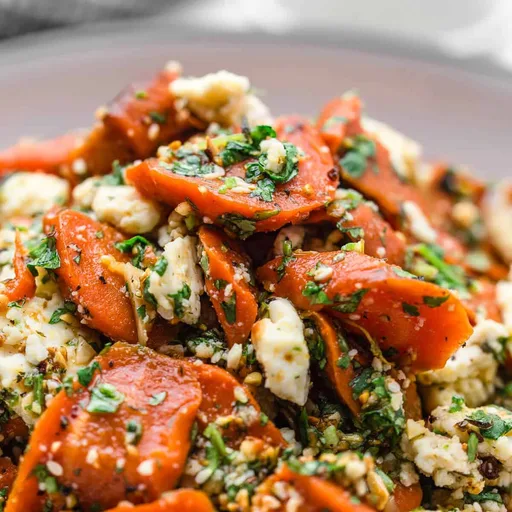 Roasted Carrot Salad Recipe