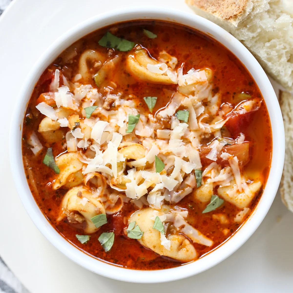 Tortellini Sausage Soup