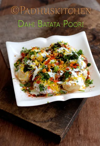 Dahi Puri Recipe-Dahi Batata Poori