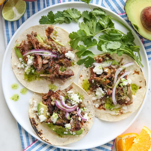 Carnitas: cerdo desmenuzado al estilo mexicano