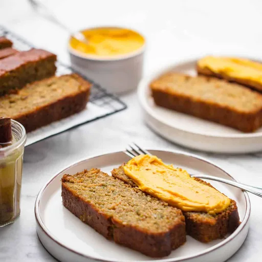 Spiced Triple Pumpkin Cake