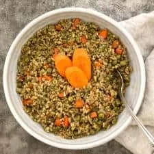 Freekeh with Vegetables (Vegan)