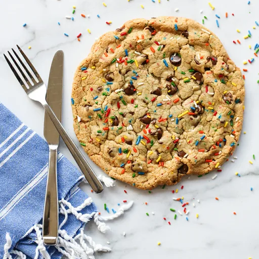 Big Giant Chocolate Chip Cookie