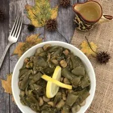 Guiso vegano de habas