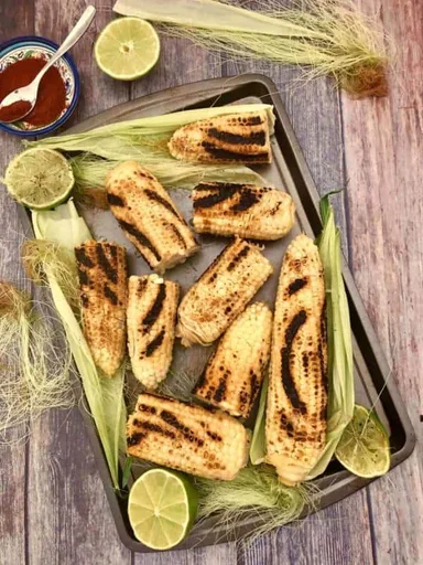 Grilled Corn on a Cobb