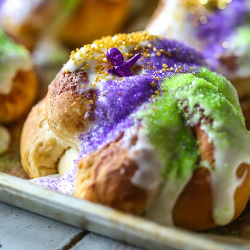 Mardi Gras King Cake