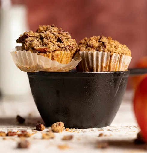 Vegan Apple Spice Muffins