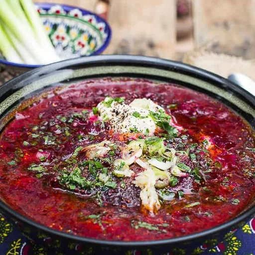 Borscht (Ukrainian Beet Soup)